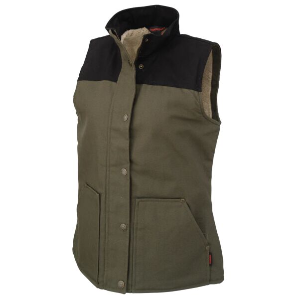 Women’s Duck Sherpa-Lined Vest Thumbnail