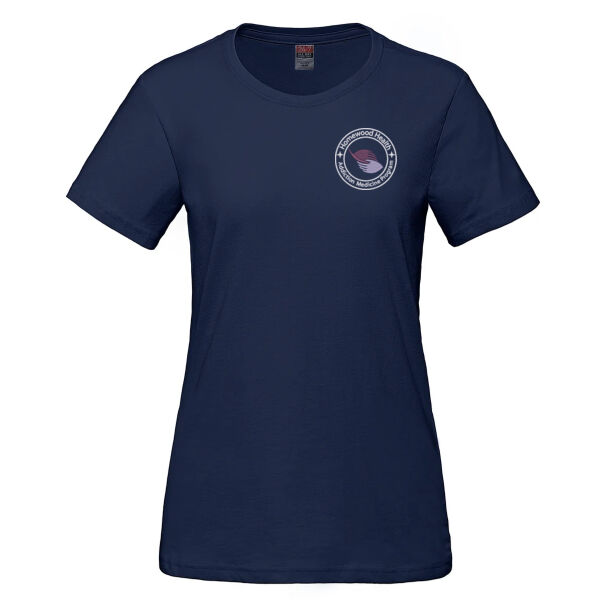 Personalized Embroidered Ladies Combed Cotton T-Shirt  Thumbnail