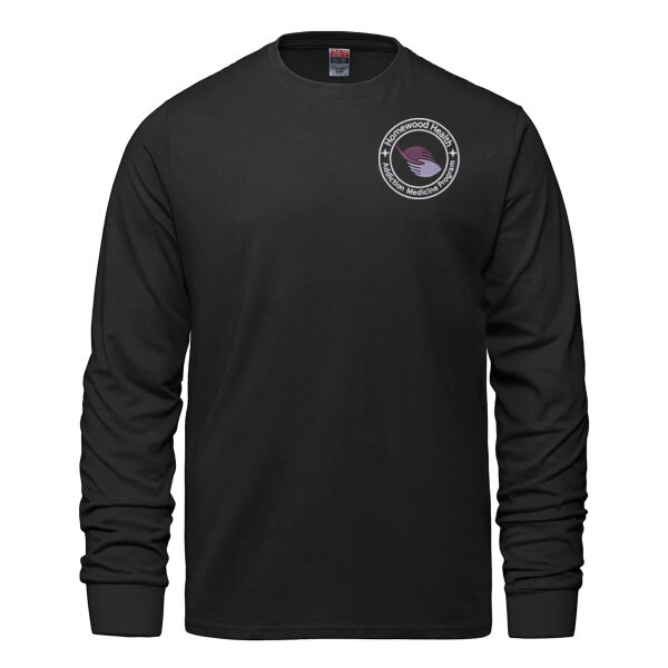 Embroidered Adult Ring Spun Combed Cotton Long Sleeve Thumbnail