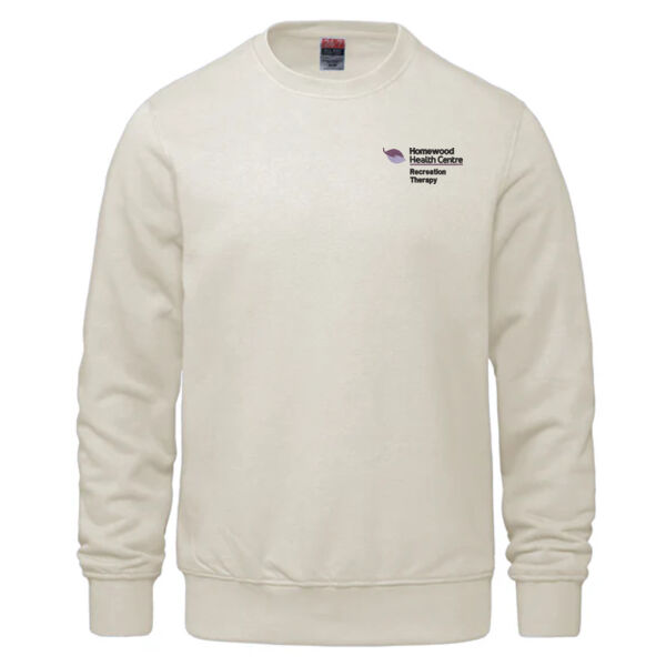 Embroidered Adult Crewneck Pullover Sweatshirt Thumbnail