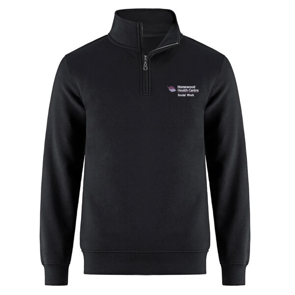 Embroidered Flux Adult 1/4 Zip Thumbnail