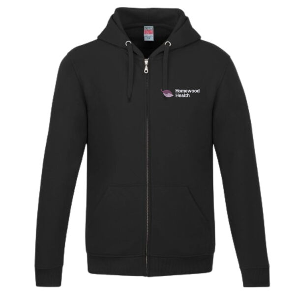 Embroidered Adult Full Zip Hoodie Thumbnail