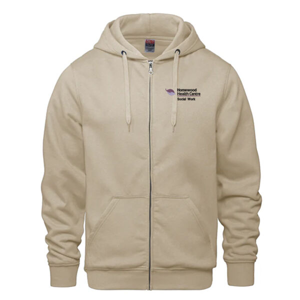 Personalized Embroidered Adult Full Zip Hoodie Thumbnail