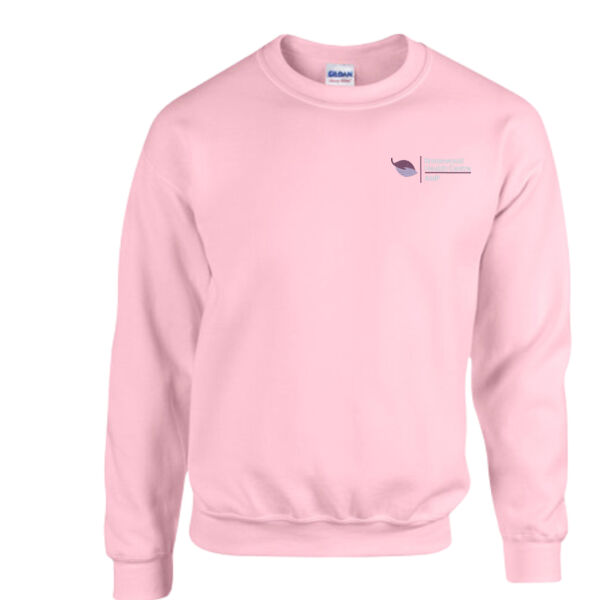 Embroidered Adult Heavy Blend Fleece Crewneck Thumbnail
