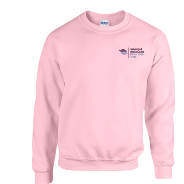 Personalized Embroidered Adult Heavy Blend Fleece Crewneck Thumbnail