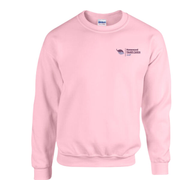 Personalized Embroidered Adult Heavy Blend Fleece Crewneck Thumbnail
