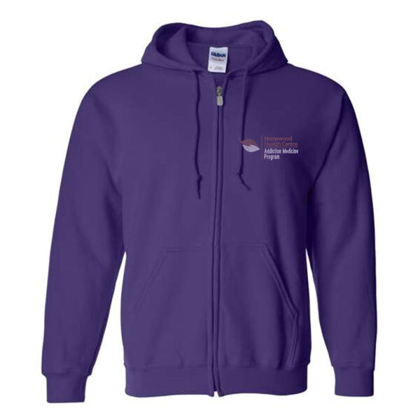 Embroidered Heavy Blend Full-Zip Hoodie Thumbnail