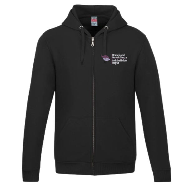 Embroidered Adult Full Zip Hoodie Thumbnail